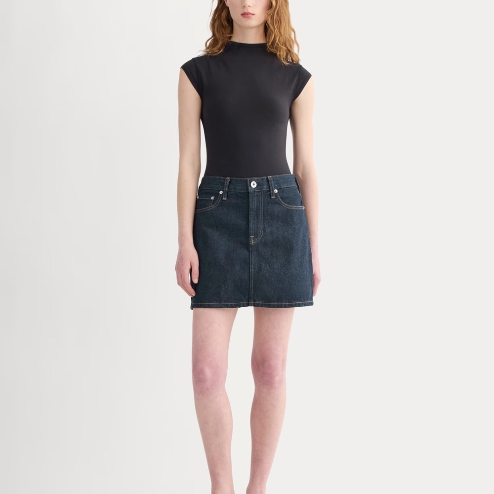 Everlane - The Denim Mini Skirt